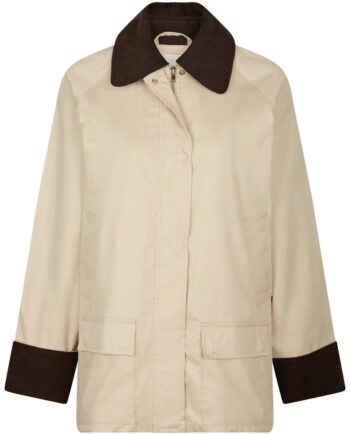 Neo Noir Jakke Anastacia Cord Jacket Ivory