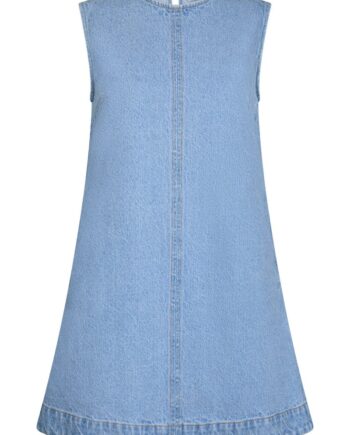 Neo Noir Kjole Livo Denim Dress Light Blue