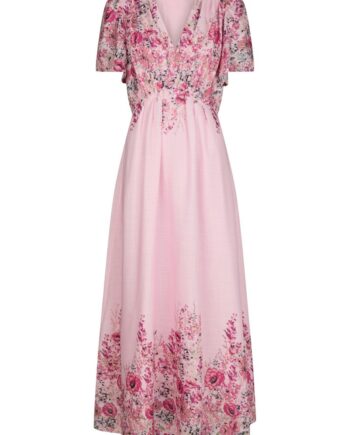 Neo Noir Kjole Serna Flower Print Dress Light Pink
