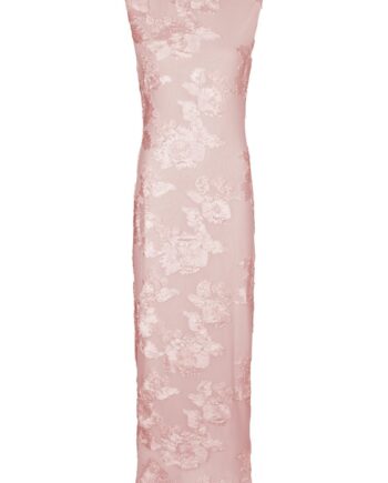 Neo Noir Kjole Tiranna Big Flower Mesh Dress Light Pink