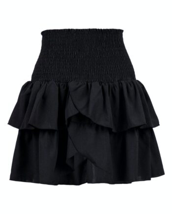 Neo Noir Nederdel Carin   Skirt Black