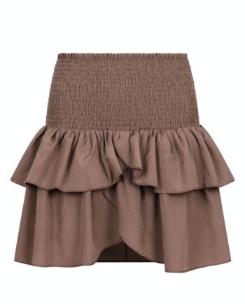 Neo Noir Nederdel Carin   Skirt Dusty Brown