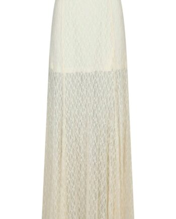 Neo Noir Nederdel Mariya Lace Skirt Off White
