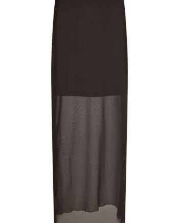 Neo Noir Nederdel Marlise Mesh Skirt Dark Brown