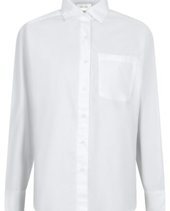 Neo Noir Skjorte Dalma   Poplin Shirt White
