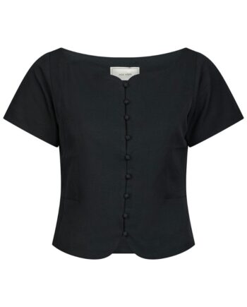 Neo Noir  -shirt Tango Structure Top Dark Navy