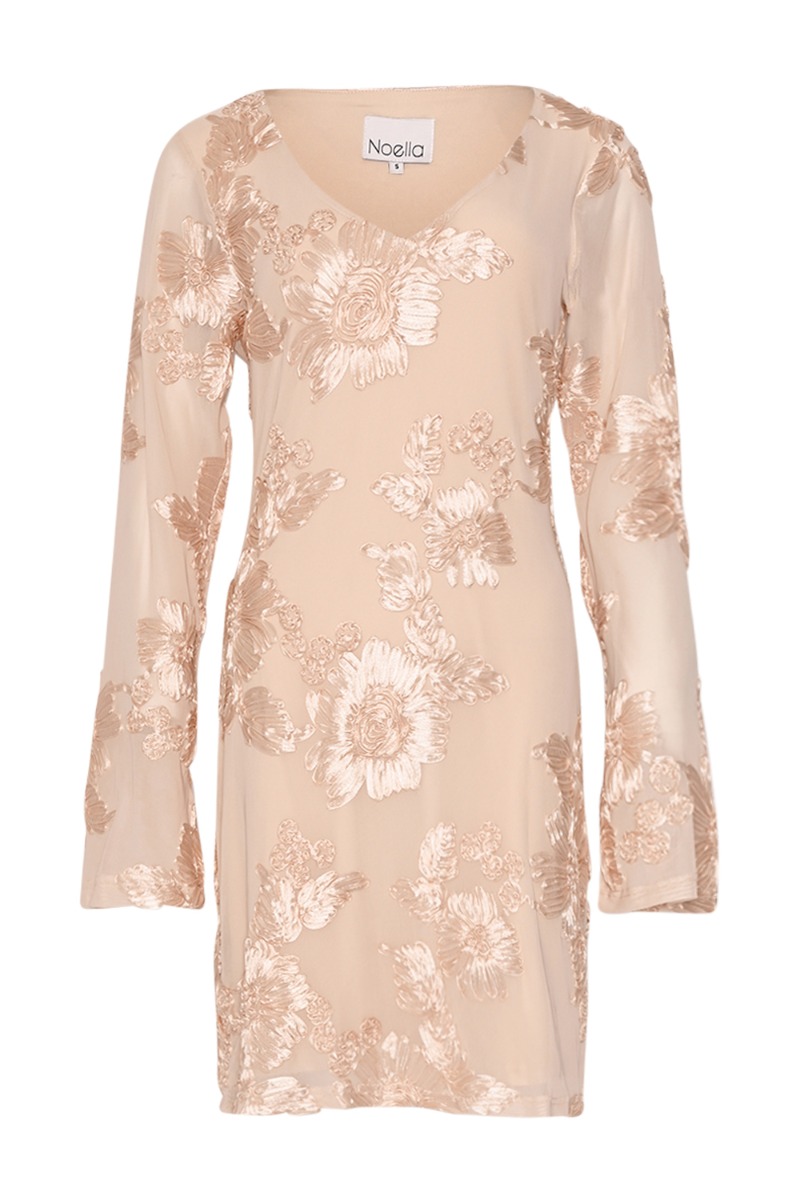 Noella Kjole Joanette Dress Ivory
