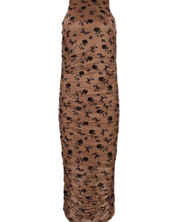 Noella Kjole Leanna Dress Clarity Morel Print