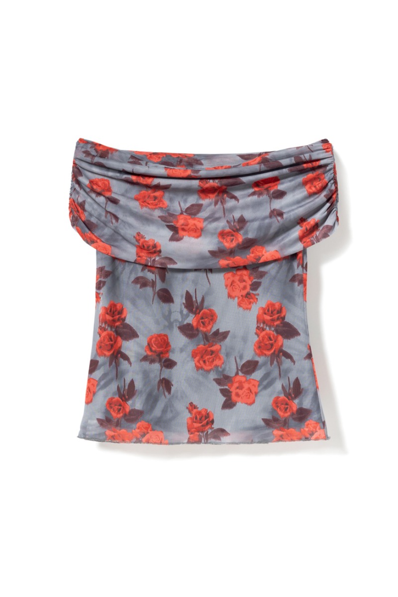 Noella Top Mattie Top Divinia Blue Print