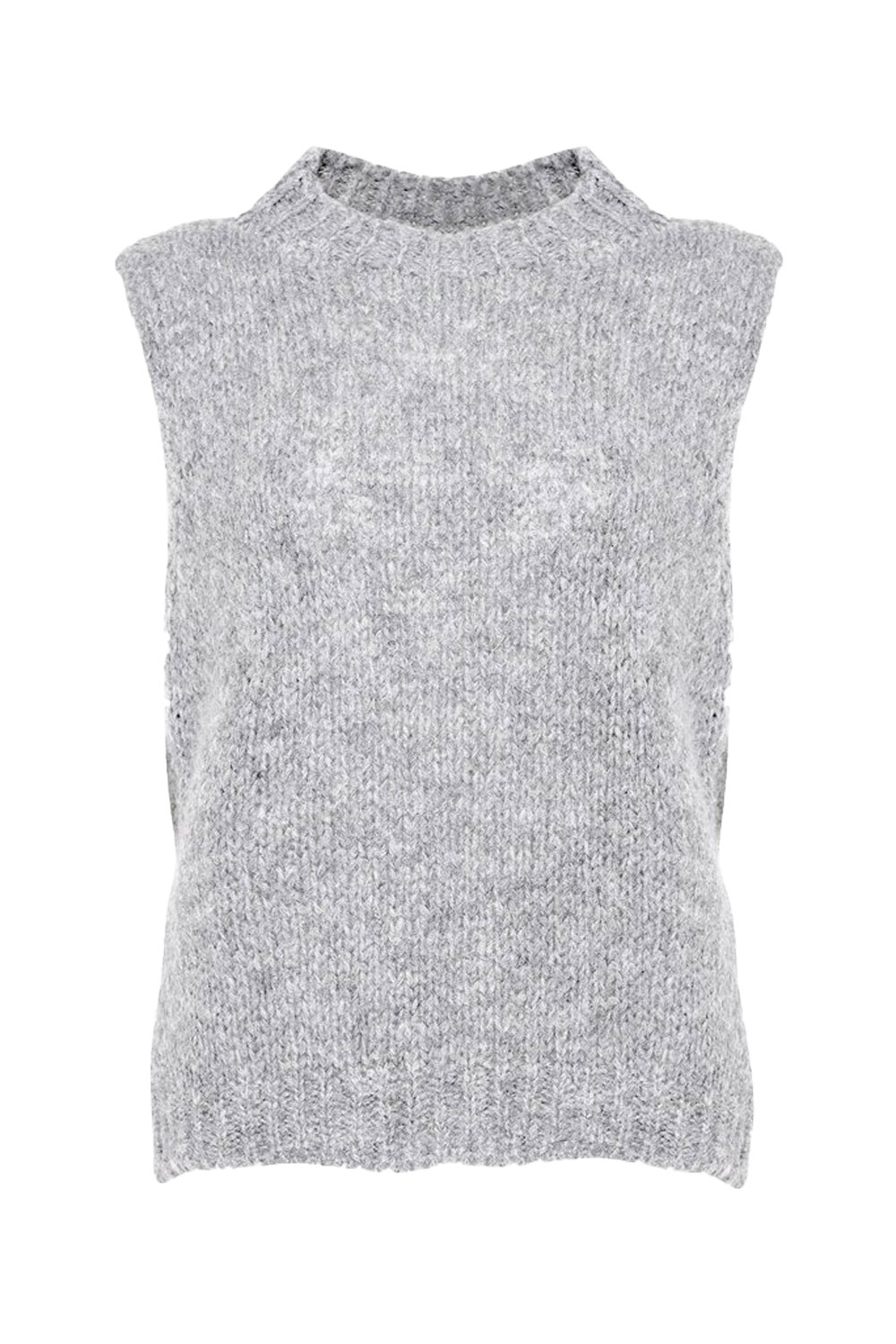 Noella Vest Kala Vest Light Grey Melange