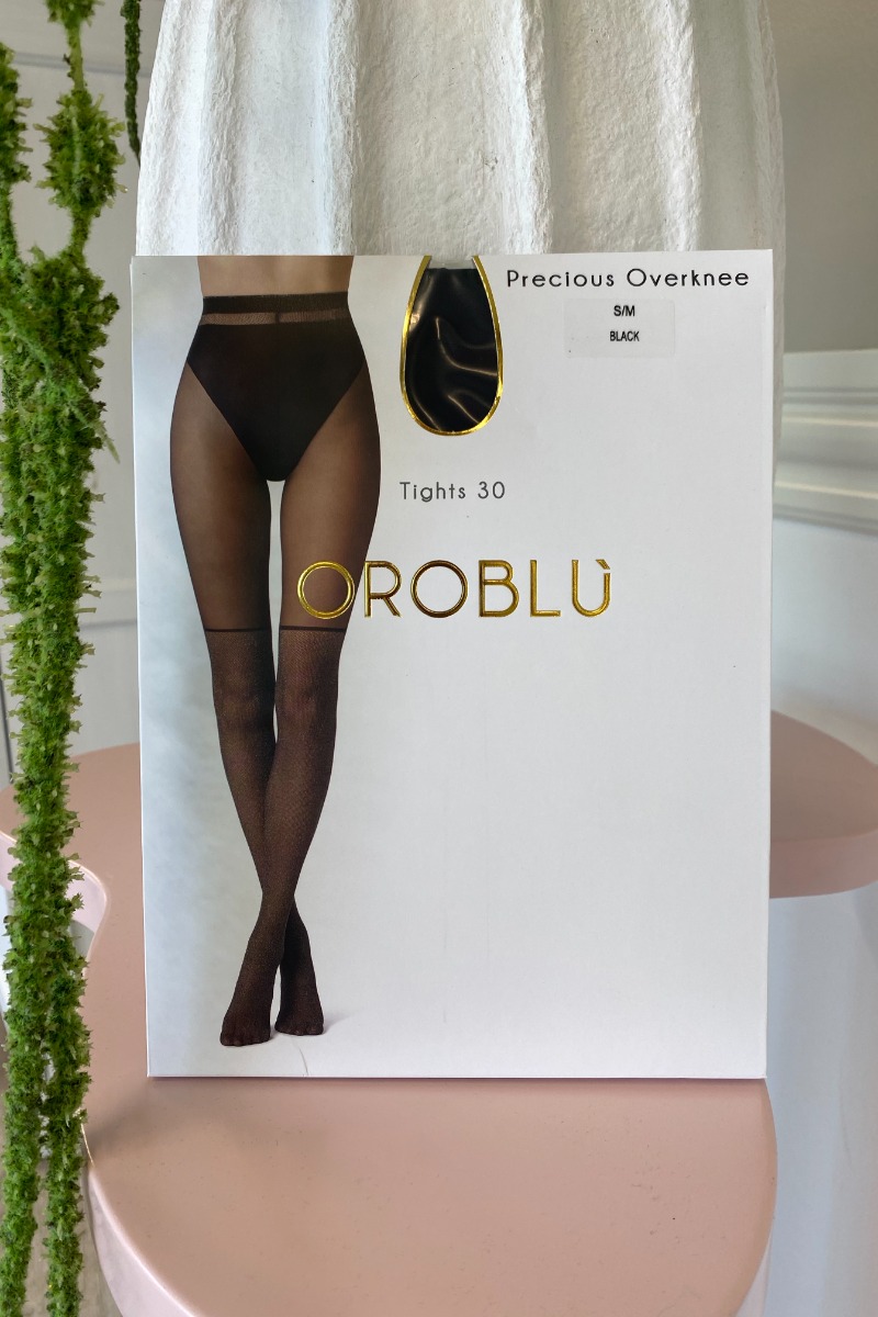 Oroblu Strømpebukser Precious Overknee Tights Black