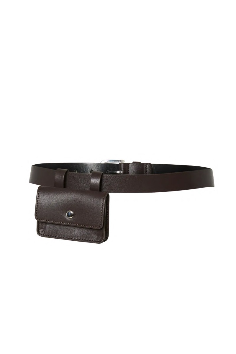 Pieces Bælte Fia Belt Bag Delicioso Silver