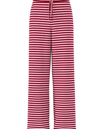 Pieces Bukser Laya Mw Wide Pants Goji Berry Pink Tulle