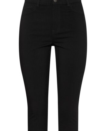Pieces Bukser Skinwear Capri Pants Black