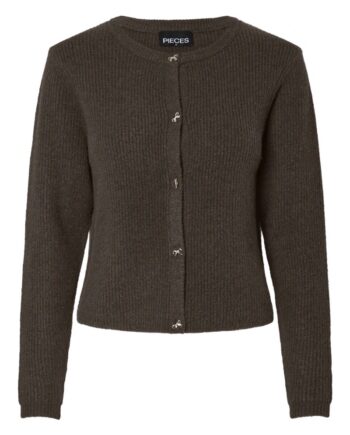 Pieces Cardigan Silly Ls  -neck Knit Cardigan Delicioso