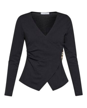Sisters Point Bluse Kevela-top Black