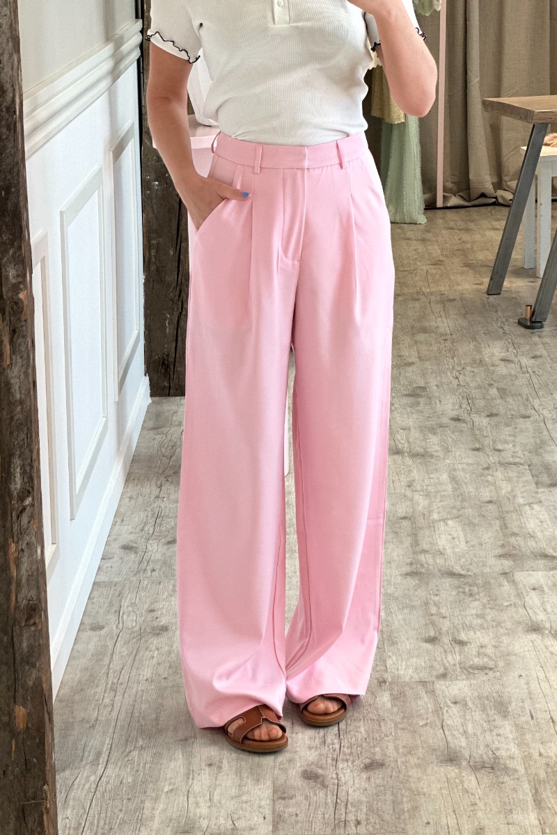 Sisters Point Bukser Great-pa Baby Pink