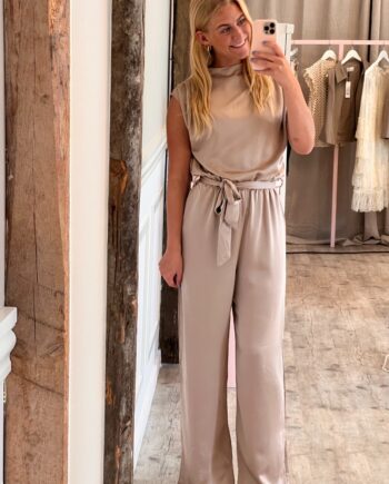 Sisters Point Jumpsuit Guto-ju4 Champagne