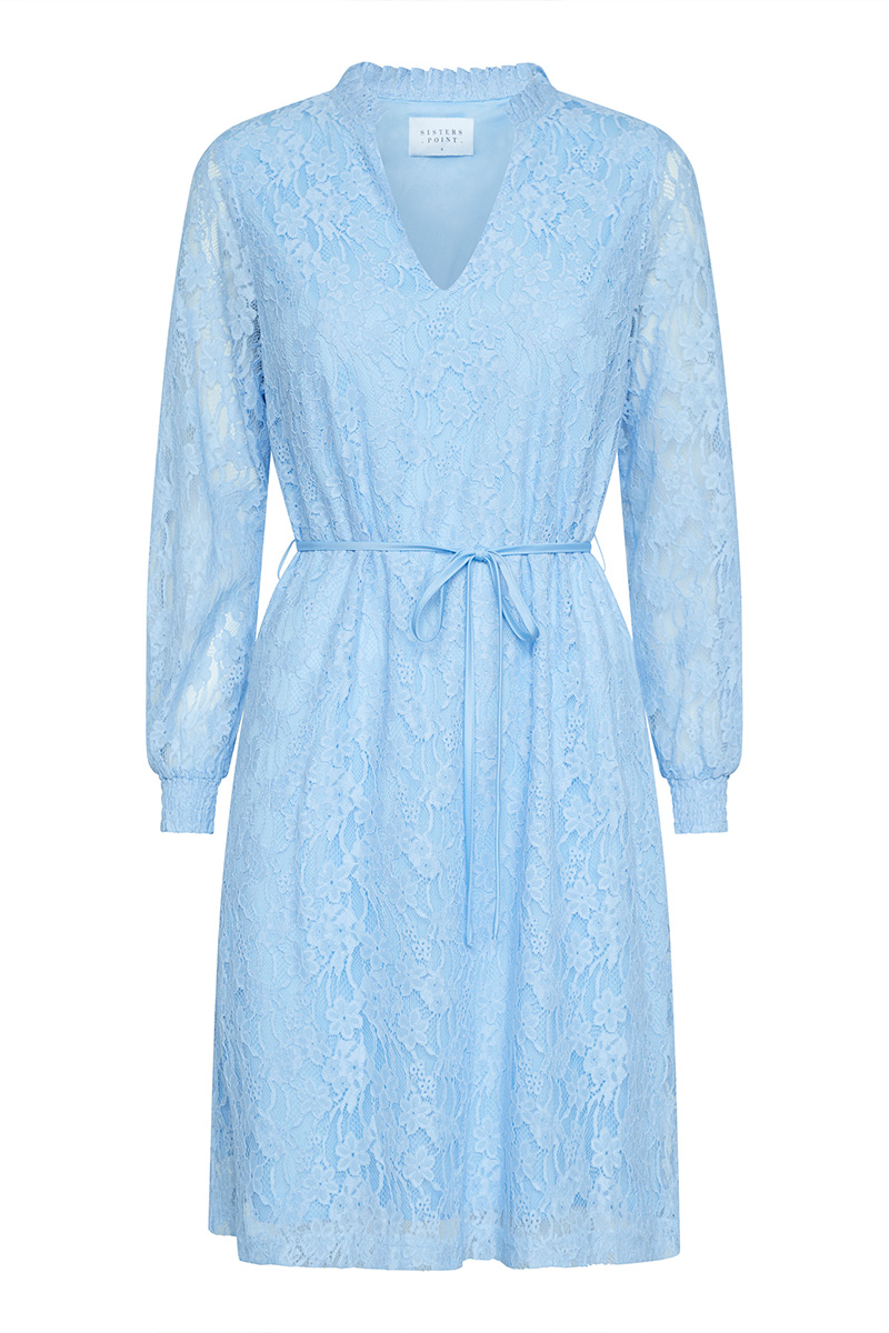 Sisters Point Kjole Gilis Dress Light Blue
