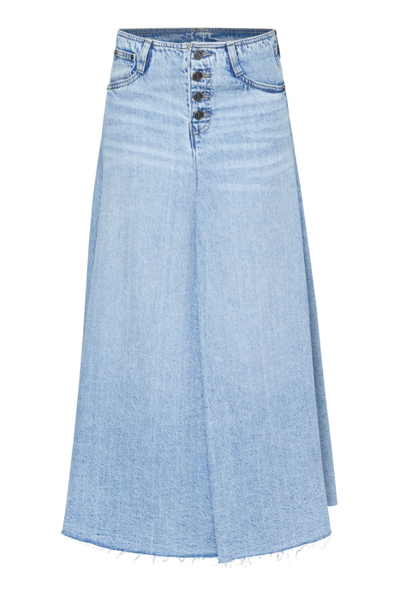 Sisters Point Nederdel Osla-sk Denim Wash
