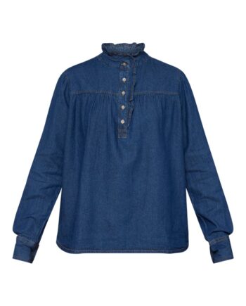 Sisters Point Skjorte Ubisa-sh     Denim