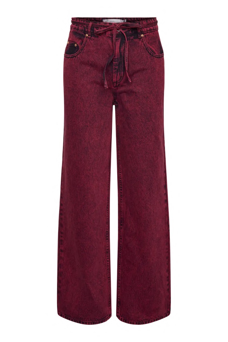 Jeans Yas Moon Hmw Jeans Maroon Banner