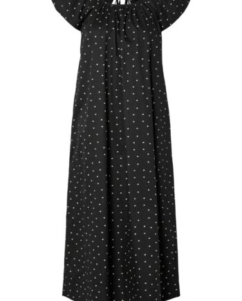 Kjole Viri Ss Long Dress Black