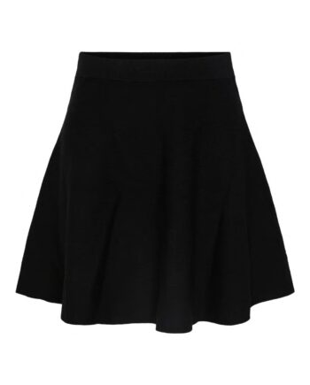 Nederdel Fonny Hw Knit Skirt Black