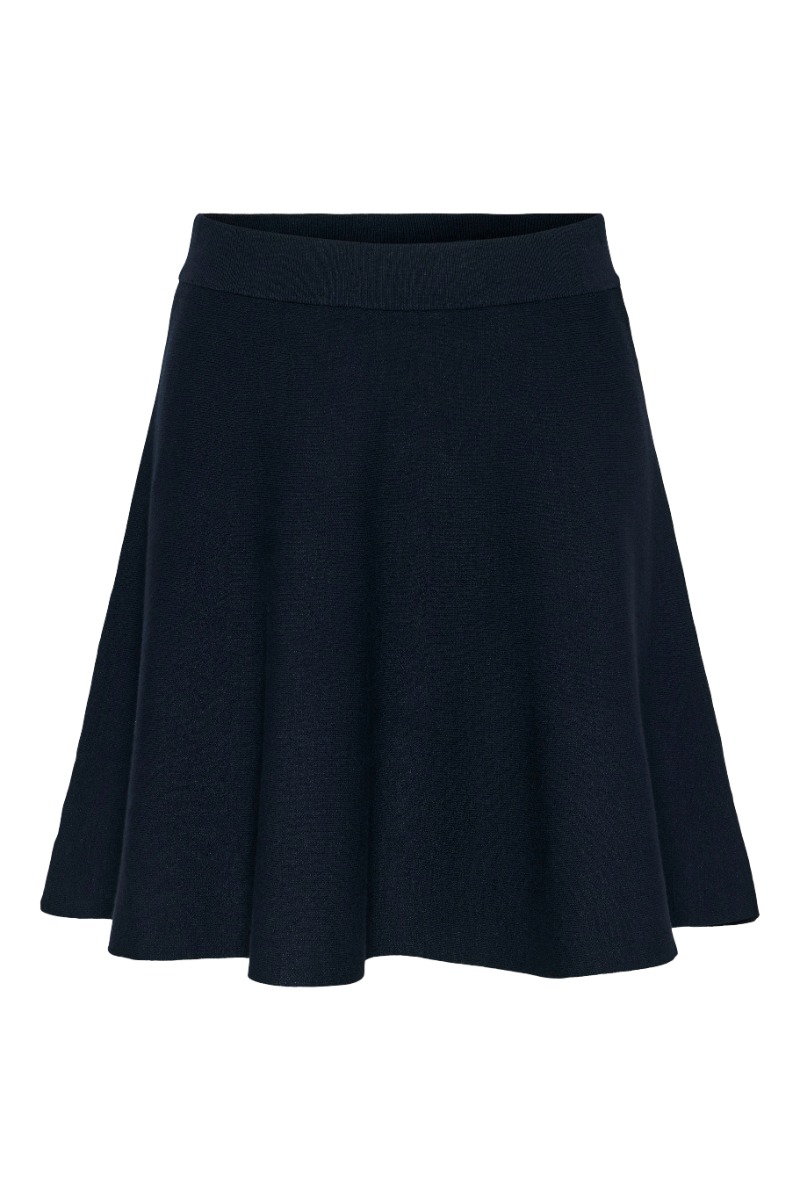Nederdel Fonny Hw Knit Skirt Navy Blazer