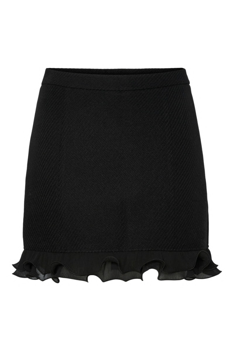 Nederdel Frino Hw Short Skirt Black