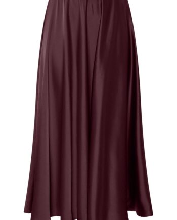 Nederdel Pella Hw Volume Ankle Skirt Port Royale