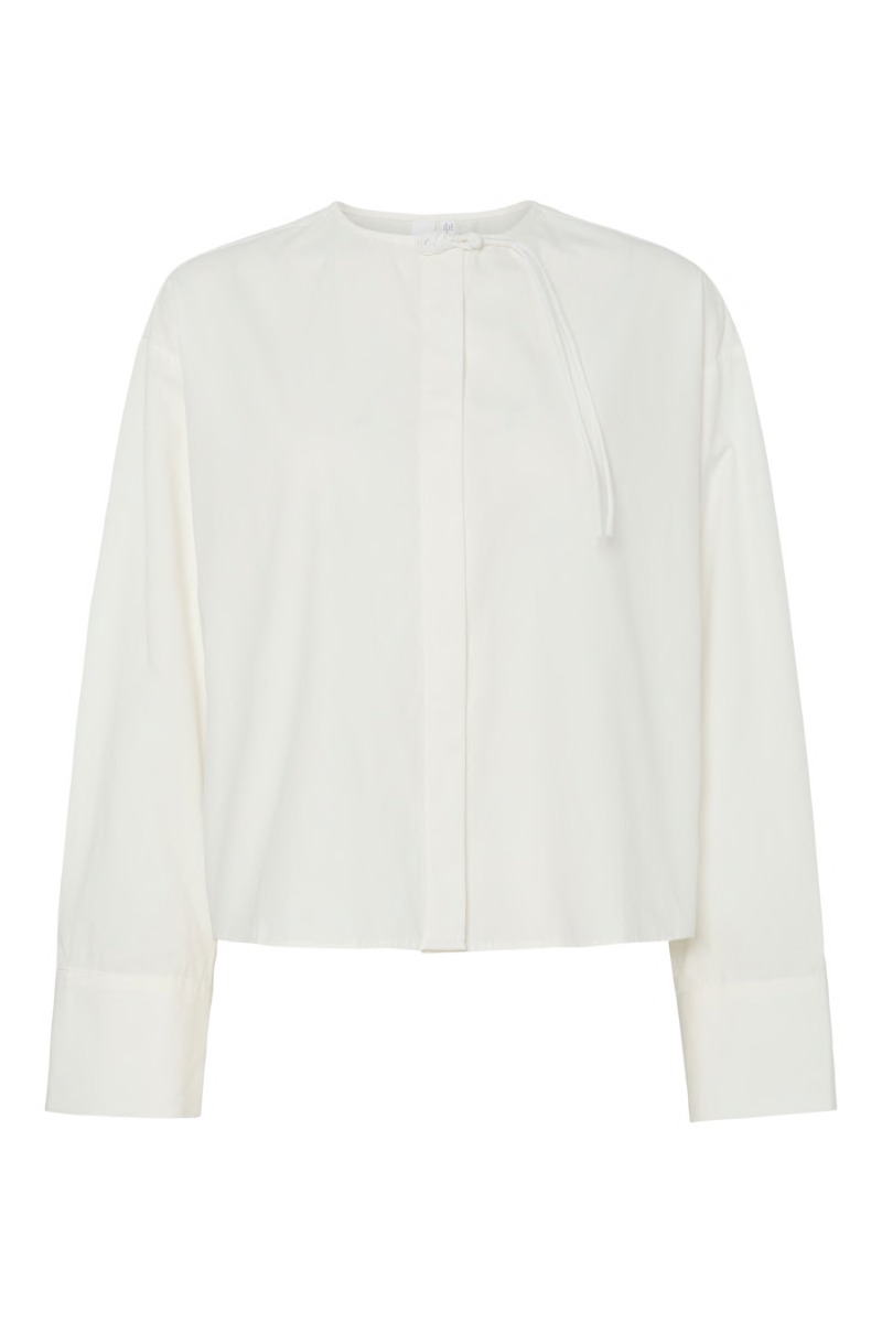 Skjorte Lea Ls Short Shirt Star White