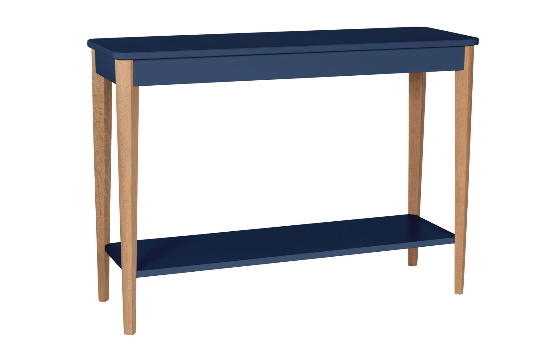 Ashme Konsolbord 105x35cm Asketræ Marineblå