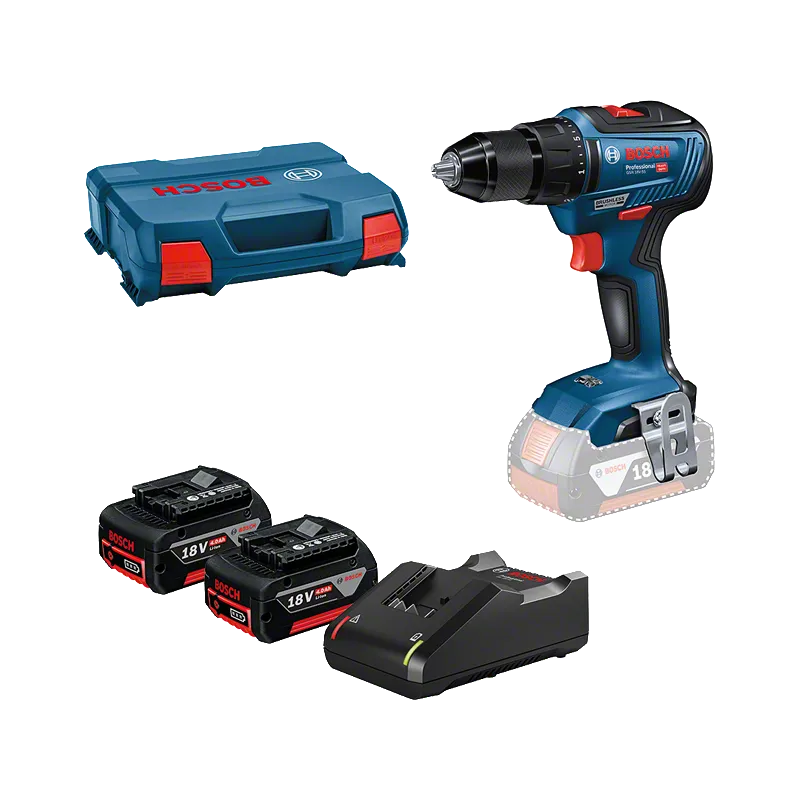 Bosch Bore--skruemaskine Gsr 18v-55 2x4  -case 0615990m1u