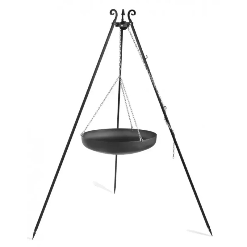 Cook King 180 Cm Trefod Med 70 Cm Stålwok