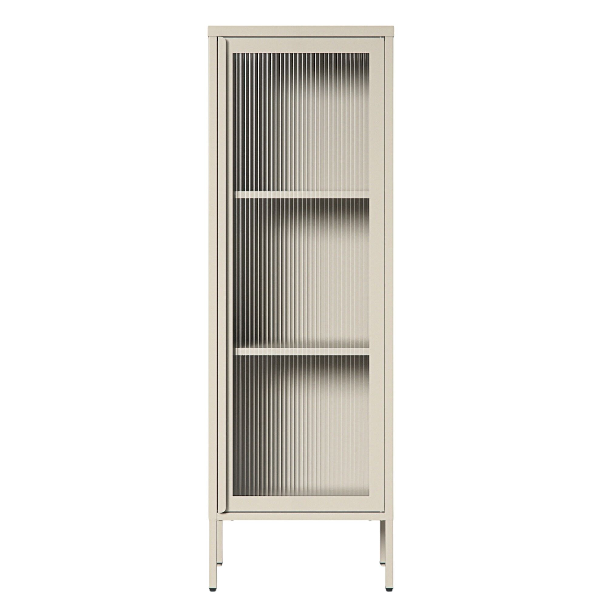 Department Store Vitrineskab 50   150 Cm  Pebble Grey