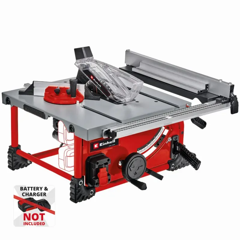 Einhell Te-ts 36 210 Li Akku Bordrundsav 2x18 Volt Batteri Og Lader