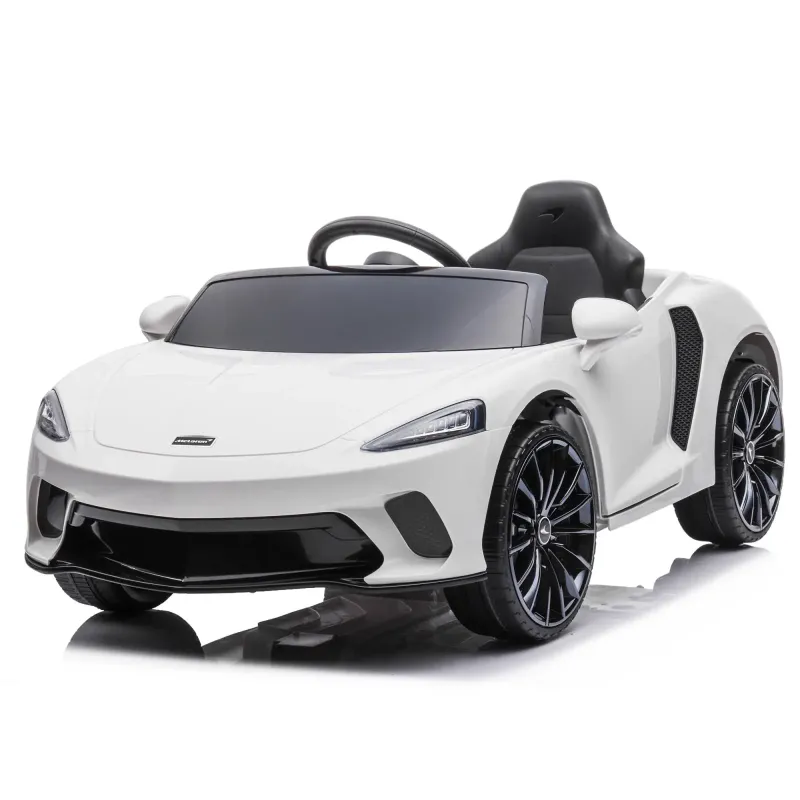 Elbil Mclaren Gt 12v4   Ah   Eva Hjul  Hvid Nordic Play Speed