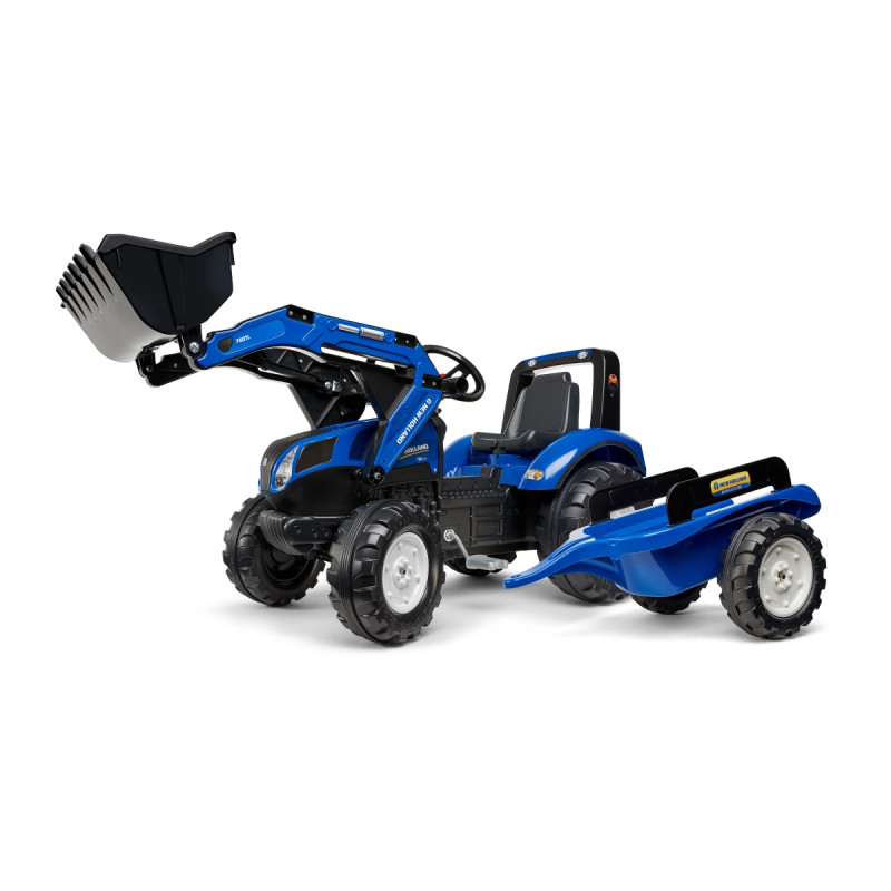 Falk New Holland Frontlæsser Med Vogn