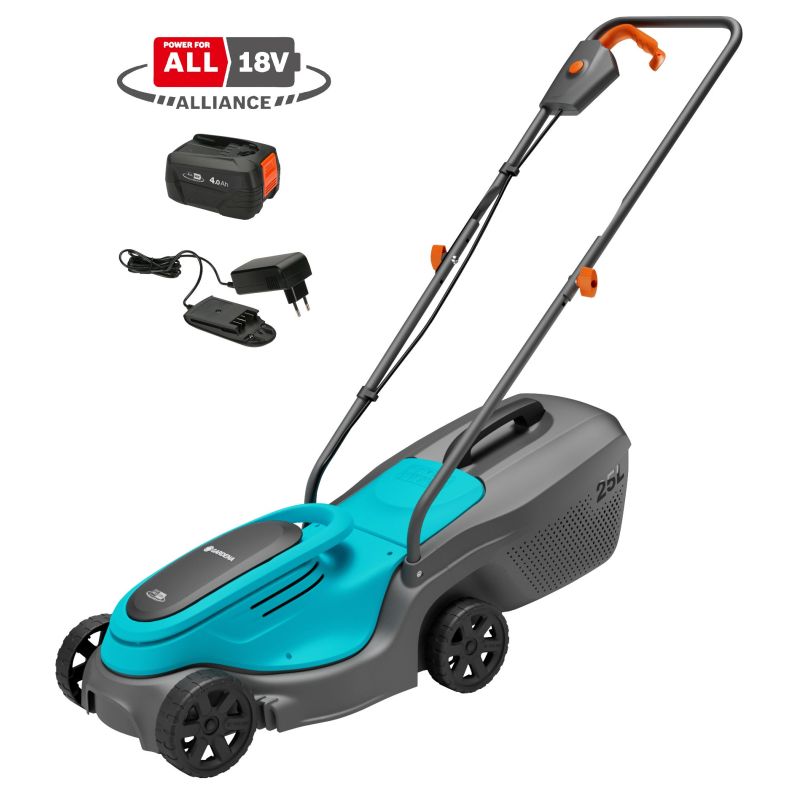 Gardena Batteridrevet Plæneklipper Powermax 30 18v  Sæt 14630-20