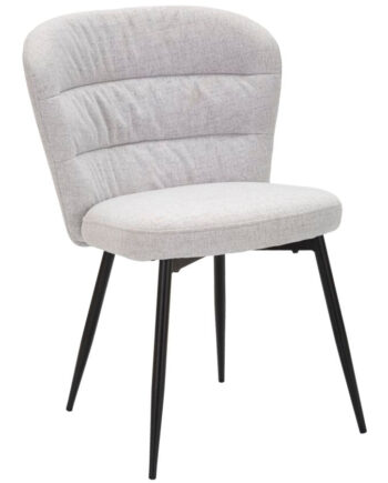 Glam Stol   Træ  Metal  Stof   58x60x5 Cm