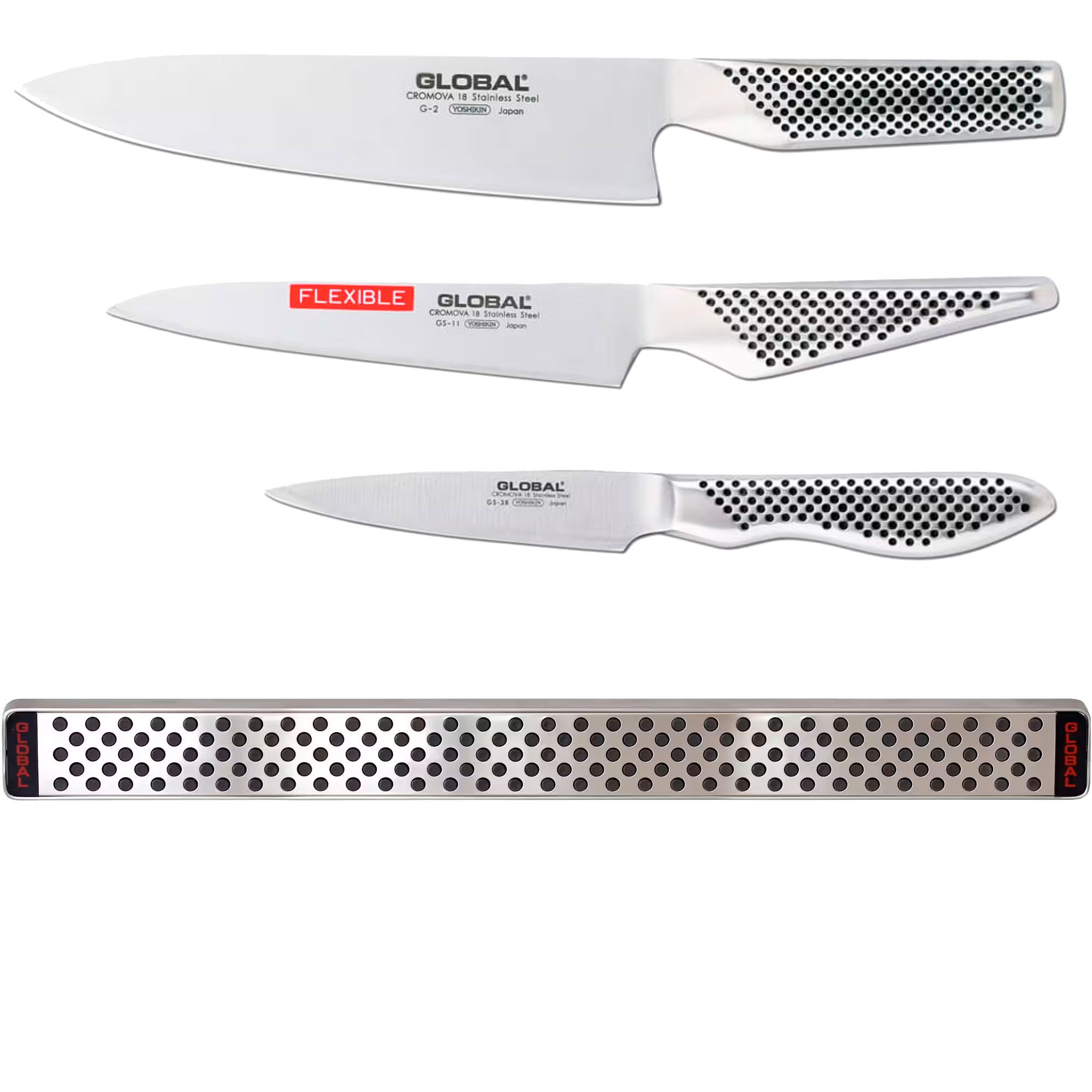 Global Knivsæt   Dele   Knivliste 51 Cm