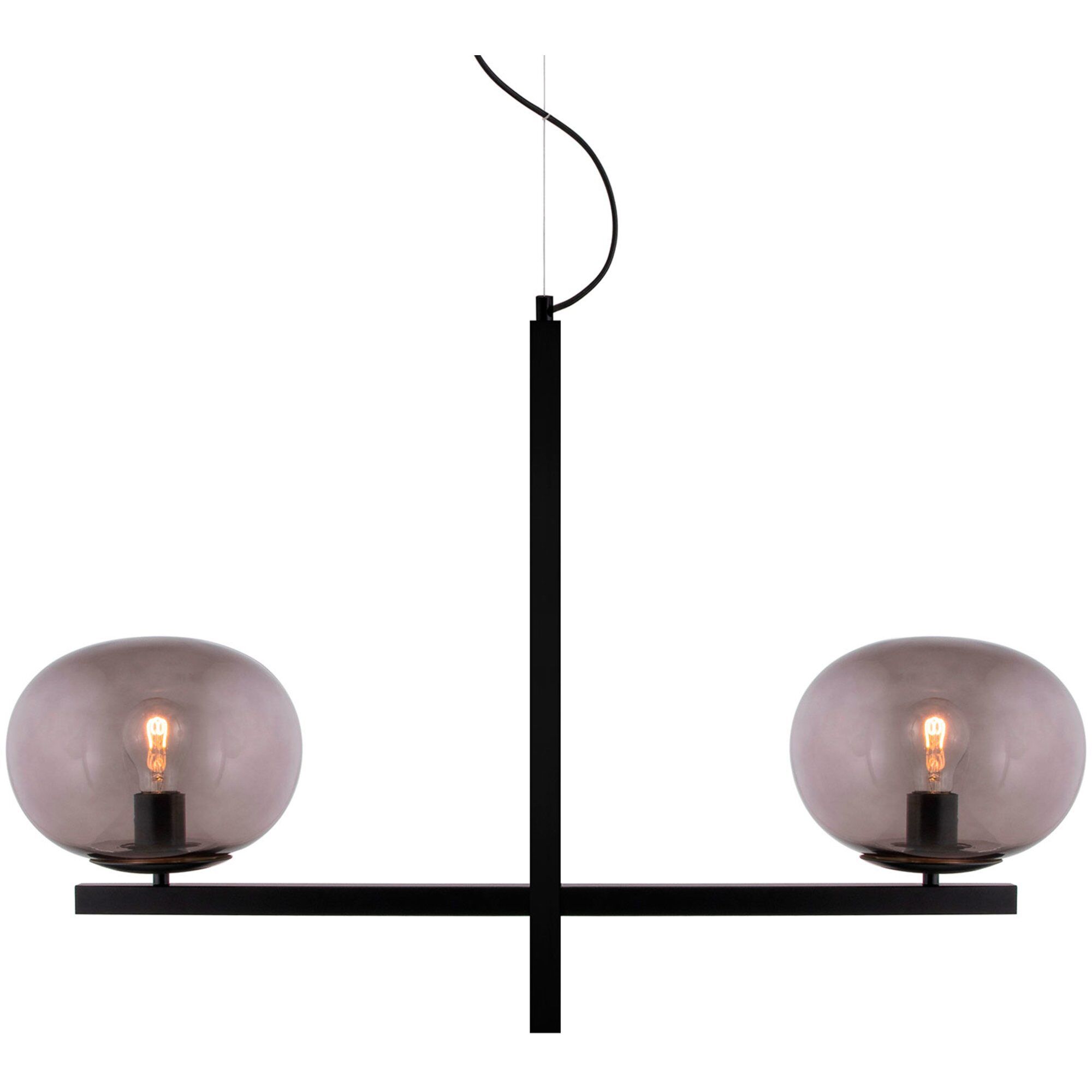 Globen Lighting Gemini Pendel Sort