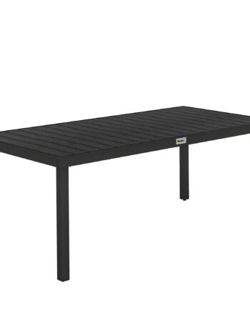 Havebord  Udendørs Bord  Udendørs Loungebord  Vejrbestandig  190   90   74 Cm  Sort