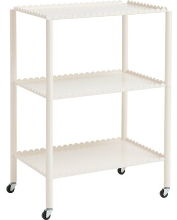 Hay Arcs Trolley High Vogn  Eggshell