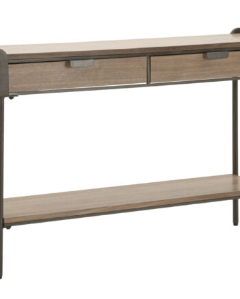 Konsolbord   Træ Og Jern   120x31x72 Cm