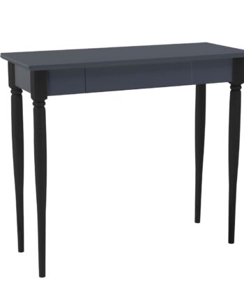 Mamo Skrivebord 105x40 Cm  Sorte Ben   Grafit