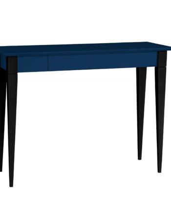 Mimo Skrivebord 105x40cm Sorte Ben   Marineblå