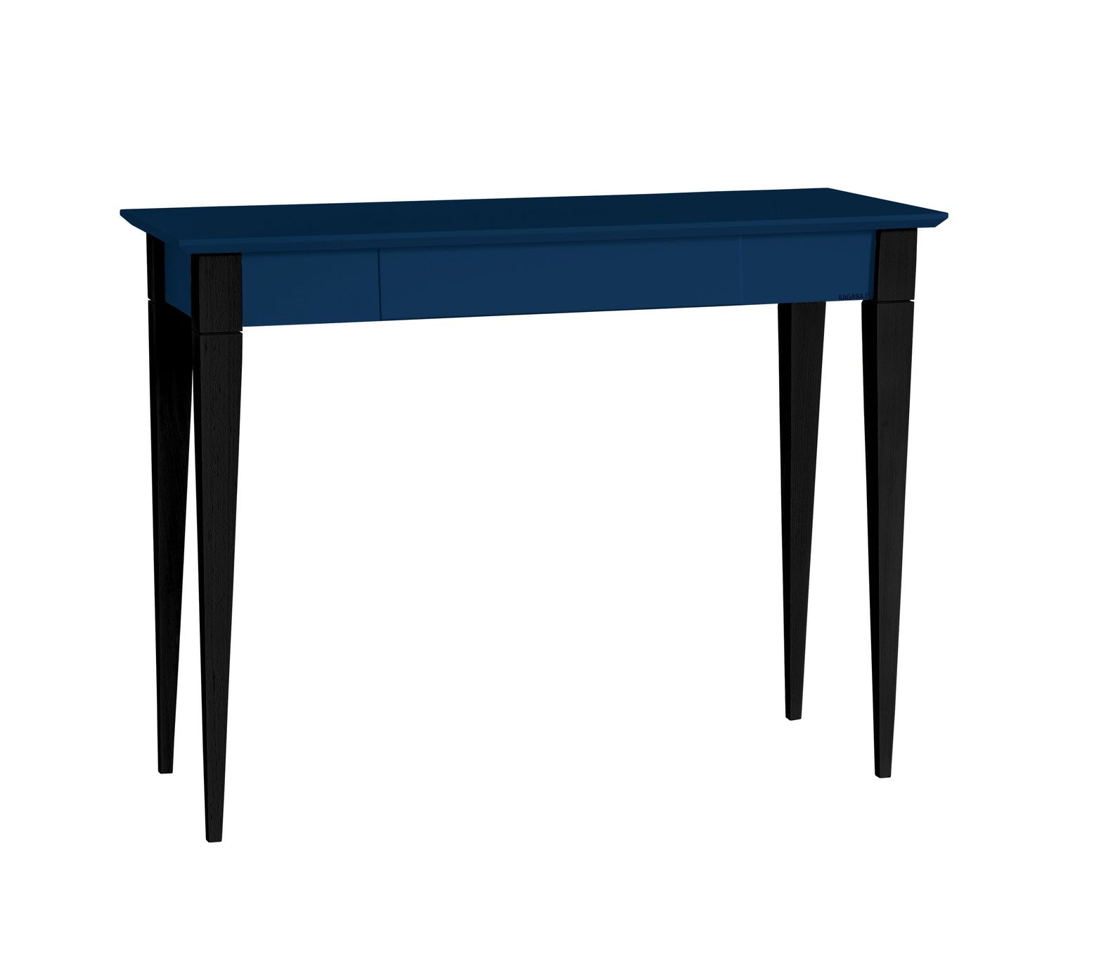 Mimo Skrivebord 105x40cm Sorte Ben Marineblå