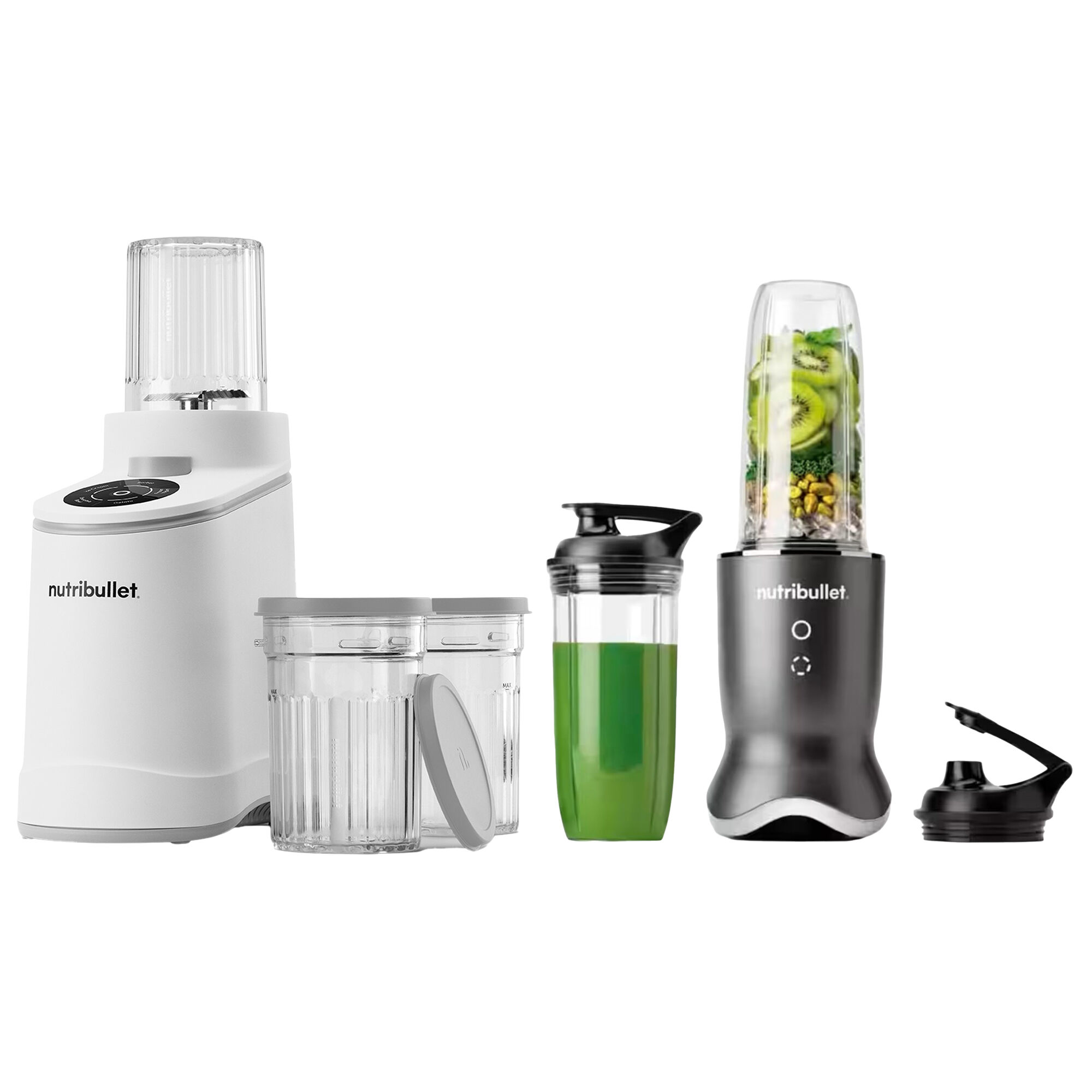 Nutribullet Chill Nbd0503w Ismaskine Ultra Nb1206dg Personlig Blender Hvid Grå